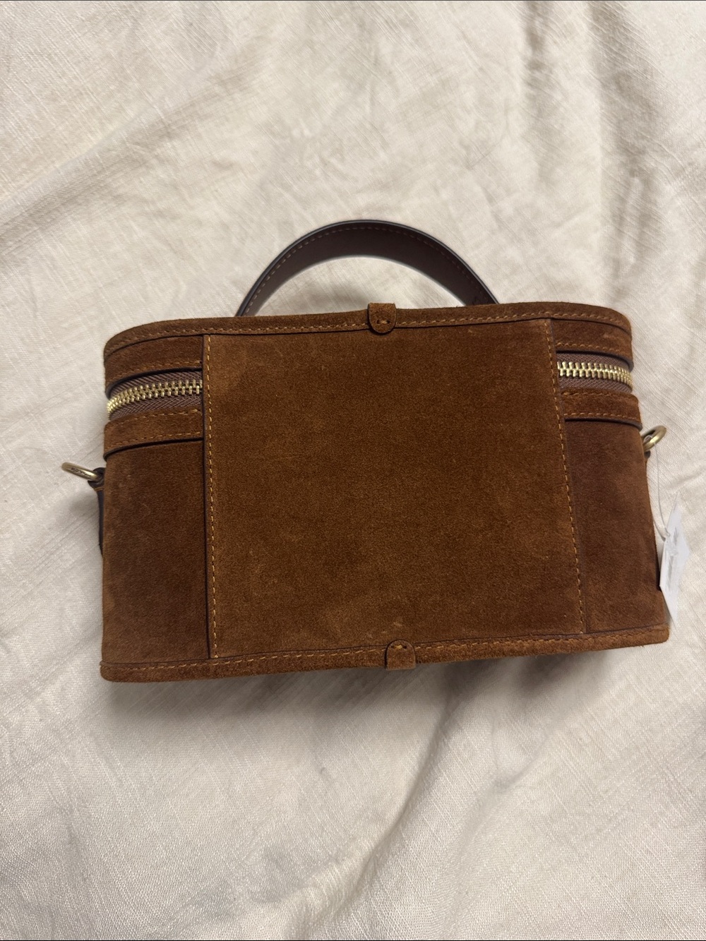 Coach Brown Suede trail Top-Handle Crossbody - Picture 2 of 4